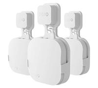 Wall Mount Holder for eero Pro Home WiFi System-Simple and Sturdy Wall Mount Holder Stand Bracket (NOT for eero 6 or eero pro 6), Without Messy Wires (White(3 Pack))