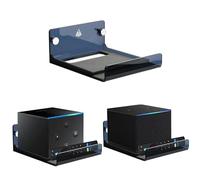 Wall Mount Holder for Fire TV Cube 1st/2nd Gen and Apple TV Box, eero 6 Router and Extender Acrylic Wall Stand Save Spacing for Wall,Furniture