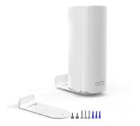 Wall Mount Holder for NETGEAR Orbi 770/870/990/370 Series Tri-Band WiFi 7 Mesh Network System (RBE773,RBE873,RBE973S),Simple and Sturdy Mental Wall Mount Holder Stand Bracket by HOLACA (2 Pack)