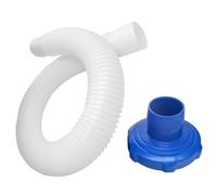 Wall Mount Hose Adaptor with Hose Swimming Pool Connector Small Strainer Hose Adaptor for Intex Surface Skimmer (Style B)
