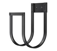 Wall Mount Hose Holder, Metal Garden Hose Hanger for Garage, Patio, Yard | Sturdy Iron Construction Keeps Hoses Off The Ground, Suited To Gardens, Garages, Sheds, Patios And Outdoor Storage Areas