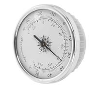Wall Mount Indoor for Easy Reading, Silver Display | ABS Acrylic Alloy Build, Lightweight for Office Staff and Lab Personnel, Stove Surface or Wall Use