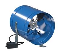 Wall mount Inline fan 250 mm Duct fan with Mounting bracket IPX4 VKOM 1070 m3/h