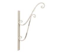 Wall Mount Ivory White Hanging Basket Lantern Bird Feeder Bracket (BZ78)