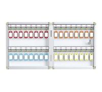 Wall Mount Key Cabinet 32 Key for Home Use Small Lockbox for Secure Key Storage and Compact Design for Property Management