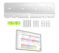 Wall Mount Kit for Skylight Calendar 15 Inch, No-Drill Metal Mounting Bracket Compatible with Skylight Digital Calendar Accessories Secure Wall Holder with Level & Hardware