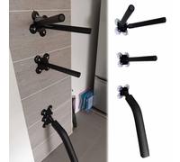 Wall Mount Kung Fu Training Dummy with Spring Arms, Martial Arts Strength Trainer for Home Practice, Ideal for Wing Chun, Tai Chi, Taekwondo, and Karate