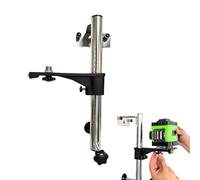 Wall Mount Level Support,with 360-Degree Rotation Base | Leveling Tool Mount | for Home Improvement Construction Carpentry Wall Tile Layouts House Decoration