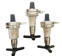 Wall Mount Liquor Dispenser Head for Wine Beer Alcohol Bar Tools, 25ml 35ml 45ml Multi-Head Pouring Rack, ABS + Silicone Rubber, Home Brewing & P(45ML)