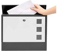 Wall Mount Mailbox, Mailboxes Outdoor Wall Mounted Mailbox Warehouse Apartment Home Garden Letterbox