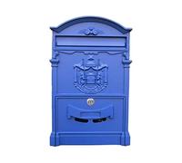 Wall Mount Mailbox, Wall Mount Mailboxes for House/Porch/Front Door, Secure Letterbox Outdoor Retro Post Box Mailbox