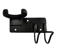 Wall Mount Microphone Holder, Mic Stand Cable Holder Wall Clip Clamp, Microphone Hook Stands Hanger Rack (A)