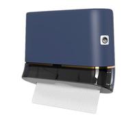 Wall Mount Paper Towel Dispensers,Commercial Multifold Tissue Dispenser with Smart Lock, Adhesive No Drilling or Screws Install,Hand Towel Holder for Bathroom,Restroom, Office, Home