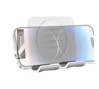 Wall Mount Phone Holder - Cell Phone Mount - Smartphone Cradle Adjustment Waterproof Support for Women Men Bedroom Bathroom