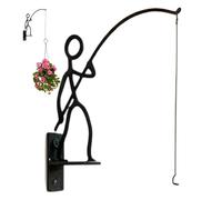 Wall Mount Plant Holder,Weatherproof Decorative Display - Plant Wall Hanger Decorative Hooks - for Planter Flower Pots Outdoor Home Decor Bedroom Living Room Office Garden Farmhouse