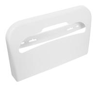 Wall Mount Plastic Toilet Seat Cover Dispenser White Large Capacity