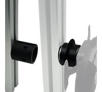 Wall Mount Profile Mount Rig Mount For Logitech RS50 G PRO Wheel Base Hub On Aluminum alloy Bracket ;Quick Release Wheel Mount For Logitech RS 50 PRO Wheel (Wheel Mount)