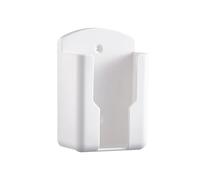 Wall Mount Remote Control Holder - Multi-Compartment Remote Control Organiser, Wall Mounted Storage Shelf, High-Quality Acrylic Remote Control Holder with Hook, Easy Storage of Remote Control