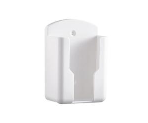 Wall Mount Remote Control Holder - Multi-Compartment Remote Control Organiser, Wall Mounted Storage Shelf, High-Quality Acrylic Remote Control Holder with Hook, Easy Storage of Remote Control