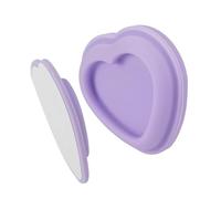 Wall Mount Remote Organizer with Attachment, ABS Heart Shape Adhesive Holder for Desk and Bedside Use Remote Wall Mount Climate Control Hanger Magnet Hook Adhesive Device Holder Bedside Side