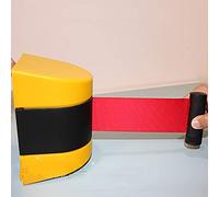 Wall Mount Retractable Queue Barrier 10M Belt for Crowd Control in Office and Public Areas