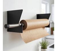 Wall Mount Roll Rack Holder - 60-inch Length Adjustable (28"-60")
