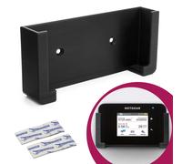 Wall Mount Router Holder Black suitable for Netgear Nighthawk A810 / AirCard