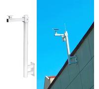 Wall Mount Security Camera Bracket, Outdoor Anti-Rust Pole Mount for Surveillance Cameras