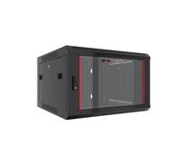 Wall Mount Server Rack Cabinet Locking Computer Cabinet Network Enclosure for Electronics Security Audio Video AV Equipment Data Rack 24-Inch Depth Server Cabinet (6U)