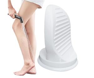Wall Mount Shower Foot Rest - 12x12x16.5 Cm Pp Pedestal | Non-Slip Shaving Legs Step Compact Assist | No Drilling Install for Shaving Legs,Stand No Drilling Pedal