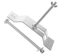 Wall Mount Spare Tire Carrier Bracket for Enclosed Trailer, Stainless Steel