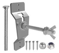 Wall Mount Spare Tire Carrier for Enclosed Trailers Wheel Bracket Rack for Enclosed Race Trailer, Mount Your Spare Tire Directly to The Wall of Your Trailer Fasten Tire Convenient to Repair and Carry