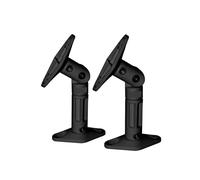 Wall Mount Speaker Bracket 2 PCS Adjustable Universal Solid Swivel Tilt Two Pack