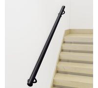 Wall Mount Staircase Banister Hand Rails,Non-Slip Stair Railings Grab Bar 60cm 100cm 120cm 150cm 180cm 200cm,Handrails for Outdoor Steps or Indoor Stairs(2ft/60cm)
