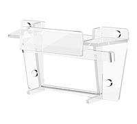Wall Mount Standard Power Supply Mount Bracket Acrylic Holder for Satellite Easy Installation Accessories Router Wall Bracket