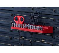 WALL MOUNT STORAGE BOARD ORGANIER BOXES GARAGE DIY BIN PANEL RACK BUILD YOUR OWN BINS HOOKS VARIOUS SIZES (Set of 2 shelves KBS40)