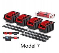 WALL MOUNT STORAGE BOARD ORGANIER BOXES GARAGE TOOL DIY BIN PANEL RACK 7 SETS