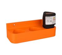 Wall Mount Suitable for 3 Stihl AS 2 Batteries Holder Battery Holder Battery Holder Accessory (Orange)