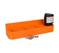 Wall Mount Suitable for 4 Stihl AS 2 Batteries Holder Battery Holder Battery Holder Accessory (Orange)