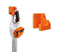 Wall Mount Suitable for STIHL Devices with Rear Handle, Universal for Hedge Trimmers, Chainsaw and Other Garden Tools, Solid Design with 15 kg Load Capacity (Orange)