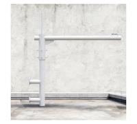 Wall-mount Surveillance Post Stand 39 47 59in, 360° Gun Security Camera Pole Outdoor for Shop Entrances/Building Corridors/Parking Lot Entrance(B,3 9/10 ft(120cm))