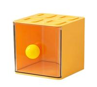 Wall Mount Teabag Storage Box Large Capacity Drawer For Coffee And Snacks Sturdy ABS Stackable Space Optimization Drawer Styles Desktop Storage Box