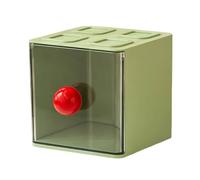 Wall Mount Teabag Storage Box Large Capacity Drawer For Coffee And Snacks Sturdy ABS Stackable Space Optimization Drawer Styles Desktop Storage Box