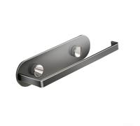 Wall Mount Toilet Roll Holder No Drill Aluminium Grey Rust for proof