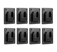 Wall Mount Tool Holder For Dewalt 20V And For 18V Tools, Sturdy Organizer Rack To Keep Drills Off The Floor And Improve Workshop Safety(Black)