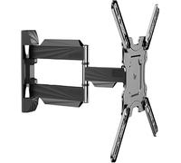 Wall Mount TV Bracket for 32 55 Inch Flat TVs Swivel and Tilt TV Rack Stand Holds up to 30kg