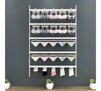 Wall Mount Underwear Rack, Lingerie Display Stand for Retail Store Boutique, Bra Hanger Organizer for Shopping Malls Farmers Markets