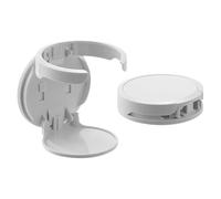 Wall Mount Water Bottle Holder,2pcs Punch-free Folding Hanging Wall Cup Holder for max diameter 8.3cm Drinks and Coffee