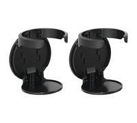 Wall Mount Water Bottle Holder,2pcs Punch-free Folding Hanging Wall Cup Holder for max diameter 8.3cm Drinks and Coffee