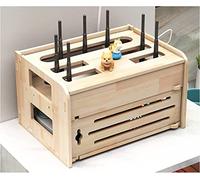 Wall Mount WiFi Router Shelf Floating Wooden Stand for Projector & TV Wall Hanging Storage Rack for Bedroom & Living Room Space Saving Shelf (Size: A2)